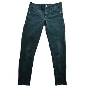 Democracy Skinny Pants Womens 2 Green Ab Technology Stretch Trousers B1304PEX2XX